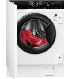 AEG Built-In Washer Dryer, Series 8000 with PowerCare, 8 kg Wash, 4 kg Drying, D, Energy Saving, Automatic Volume, Refill Function, ProSteam - Refresher Function, 1600 rpm, White, LWR8WI7680 [Energy Class D]