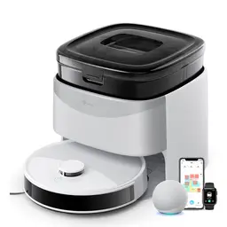 Aspirateur Robot LEFANT M3L avec Fonction Lavage, Station d’Accueil Tout-en-Un, Puissance d’Aspiration 12 000 Pa, Autonomie 220 min, Navigation DToF