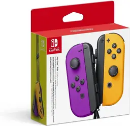 Nintendo Joy-Con Pair - Neon Purple / Neon Orange