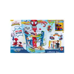 MARVEL Spidey and His Amazing Friends Construction Zone Chaos Track Set