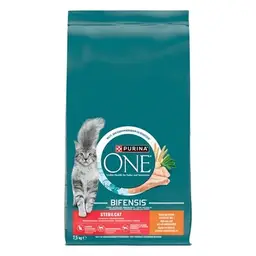 Purina ONE Croquettes pour chats stérilisés au poulet et au blé - 7,5 kg