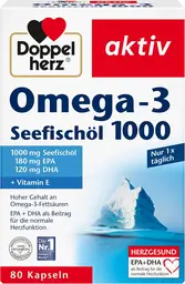 Doppelherz Seefischöl Omega 3 1000mg 80 Kp