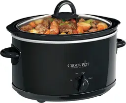 Breville Crock-Pot Slow Cooker - 3.7L (3-4 People), Black, Removable Easy-Clean Ceramic Bowl, Energy Efficient, CSC078