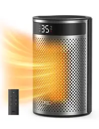 DREO Atom 416 Chauffage d’appoint électrique écoénergétique en céramique - 1500 W 