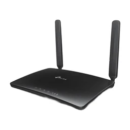 TP-Link Archer MR200 Cat4 + AC750 Mbps Dualband 4G LTE WLAN Router (150 Mbit/s im Download, simultanes Dualband, 300 Mbit/s 2,4GHz + 433 Mbit/s 5GHz, frei konfigurierbarer LAN/WAN-Port) schwarz