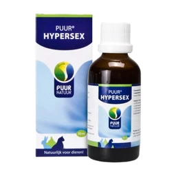 Puur Natuur Hypersex Gouttes pour animaux de compagnie, équilibre des hormones et apaisement en phase de croissance - 50 ml