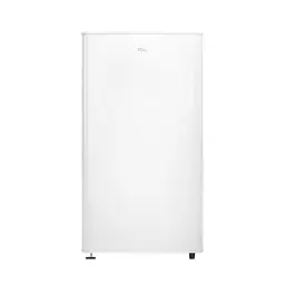 TCL Small Fridge 92L with Freezer Compartment, Compact  for Dorm, Bedroom & Office, Adjustable Feet & Shelves [Energy Class E] RF120DWE0