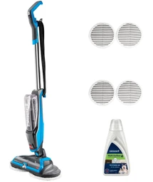 BISSELL SpinWave, Electric Mop, Hard Floor Cleaner & Polisher, Spray Mop With Rotating Pads, For Wood, Laminate, Tile & Marble, Easy to Use Mop Floor Cleaner, Corded, 2052E