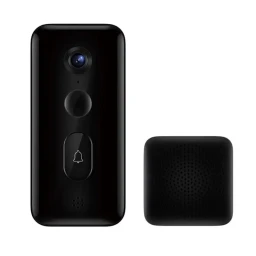 Xiaomi Intelligente Türklingel 3 2K Kamera 180° Ultra-Weitwinkel Ansicht inklusive Elektronischer Klingel Innenbereich