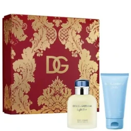 DOLCE&GABBANA Hellblaues Geschenkset für Herren