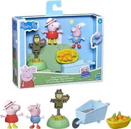 Peppa Pig Peppa's Groeiende Tuin Speelset - 5 stuks, 7,5 cm Figuren
