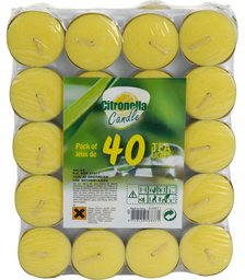 Tealights Citronella 40 pcs
