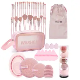 MAANGE Makeup Brushes 49 Pcs Makeup Kit, Multi-Functional Makeup Tool Set With Makeup Brush Foundation Brush Make Up Brushes Set