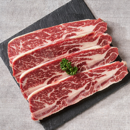 British Wagyu Beef Short Rib Slices (Bone-in) 500g