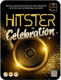 Hitster Celebration, EIN Party- und Kartenspiel für Erwachsene und Familien - 2 bis 10 Spieler ab 16 Jahren, Deutsch