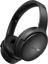 Bose QuietComfort SC Drahtlose Kopfhörer mit Mikrofon und Geräuschunterdrückung, Bluetooth Over-Ear Kopfhörer mit Geräuschunterdrückung, bis zu 24 Stunden Akkulaufzeit, mit Soft Case, Schwarz