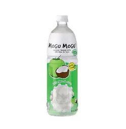 Mogu Mogu Getränk mit Kokosgeschmack und Nata de Coco 1 l