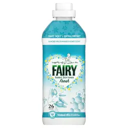 Fairy Fresh Fabric Conditioner Almond Milk & Manuka Honey 26 washes, 858 ml