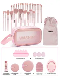 MAANGE Makeup Brushes 49 Pcs Makeup Kit, Multi-Functional Makeup Tool Set With Makeup Brush Foundation Brush Make Up Brushes Set