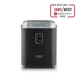 Caso Design IceChef, Compact Ice Cube Maker, 1L Water Tank, Produces Ice in Just 6 Minutes
