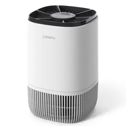【Nouveauté】CONOPU Purificateur d’air HEPA avec diffuseur de parfum, 3 modes, minuterie 24 h, élimine la fumée, le pollen, les squames d’animaux et les cheveux, portable pour la chambre et le salon
