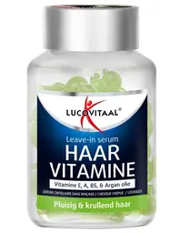 Lucovitaal Leave-in Haarserum en Vitamine - Pluizig & Krullend haar 25 twist-off softgels
