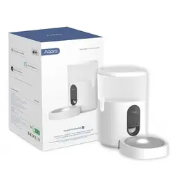 Aqara Smart Feeder C1, erfordert AQARA Zigbee 3.0 HUB, für Katzen und Hunde, programmierbare Portionierung, kann über Google, Alexa, Siri gesteuert werden, funktioniert mit SmartThings.