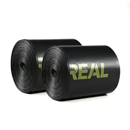 Vivreal Degradable Trash Bags - Black 10L (100 Count) | TÜV & BPP Dual Certified, Ultra-High Strength, Leak-Proof Design, Eco-Friendly Corn Starch Material Trash Bags