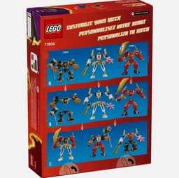 LEGO 71806 NINJAGO Mécha élémentaire de Terre de Cole