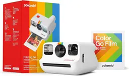 Polaroid Go Instant Camera Generation 2 Everything Box – White Instant Camera + 16 Films