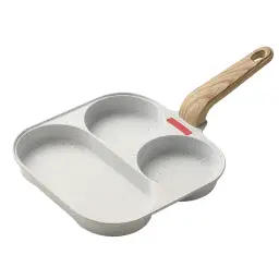 Maxcook Aluminum Alloy 3-in-1 Egg Frying Pan MCJ8787
