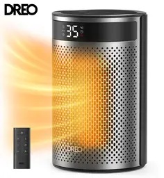 DREO Atom 416 Chauffage d’appoint électrique écoénergétique en céramique - 1500 W 