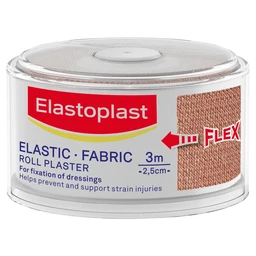 Elastoplast Elastic Fabric Roll Plaster 2.5 cm x 3 m - 1 Roll