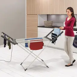 BLACK+ DECKER Heated Winged Airer