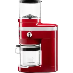 KitchenAid 5KCG8433 Moulin à café avec broches coniques en acier inoxydable - Rouge