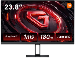 Xiaomi Gaming Monitor G24i - 23,8 Zoll - 1.920 x 1.080 Pixel - 180 Hz - IPS - 16:9 - Reaktionszeit 1 ms - 1.000:1 - Helligkeit 250 cd/m²