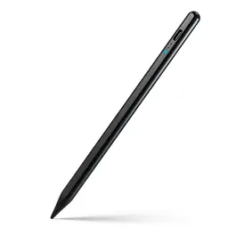 Rexsun Stylusstift – Hochpräziser universeller Stylusstift für iPad, universeller iPad-Stift mit Feintipp für iPhone, Samsung, Android und Tablet sowie andere Touchscreens, Schwarz