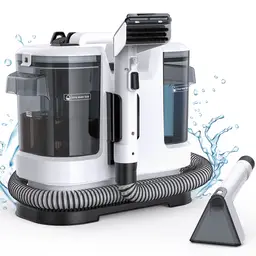 Lubluelu  Washing Vacuum Cleaner Wet Vacuum Cleaner 450 W Carpet Cleaner with 13500 Pa Suction Power, Upholstery Cleaner Device Stain Cleaner with Large Tank & Long Cable for Carpet, Sofa, Upholstery ;Lubluelu+V6+Carpet Washers