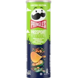 Pringles Passport Flavours Mexican Style Smaak van Kaasachtige Jalapeno Limited Edition 165 g