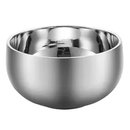 Maxcook Set of 2pcs 316LSS Double Wall Insulated Bowls 13cm MCWA4756