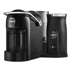 Lavazza A Modo Mio Jolie & Milk EVO Pod Coffee Machine, Integrated Milk Frother, 1.0 L, Black - 18001410