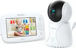 Yoton YB03 Baby Monitor 4.3-inch LCD Temperature Rotation Function