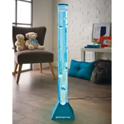 Global Gizmos Floor Lamp Bubble Fish Multicolour/Blue