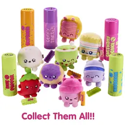 STUFFS Collectible Plush & Lipgloss Blind Bag Capsule Assortment