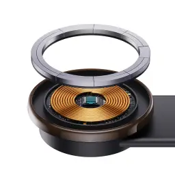 Baseus C02 Pro Magnetic Wireless Charger Car Mount Stellar Black
