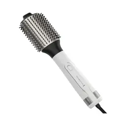 Remington HYDRAluxe Volumising Blow Dry Brush – 1200W Power, Moisture Lock Ceramic Barrel, Ionic Conditioning, Specialised Oval Barrel with Combination Bristles – White, AS8901