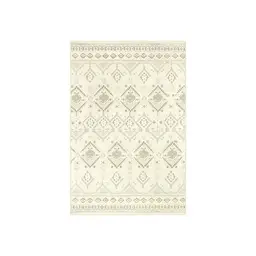 SONGMICS HOME Boho Teppich, 120 x 170 cm, Schlafzimmerteppich, Wohnzimmerteppich, rutschfest, waschbar, flauschig, Dekoration, für Wohnzimmer, sandbeige TAR027L02
