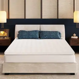 EGO HOME Matratzentopper 180 x 200 cm - 7 cm Memoryschaum-Topper H2, weich, Premium-Komfort mit abnehmbarem & waschbarem Bezug, atmungsaktiv - hochwertiger Matratzentopper für Taschenfederkernbett