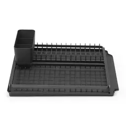 Brabantia SinkSide Dish Drying Rack, Dark Grey