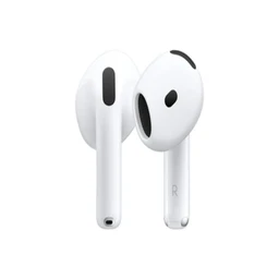 Apple AirPods 4, écouteurs sans fil Bluetooth, résistants à la transpiration et à l'eau, boîtier de charge USB-C, puce H2